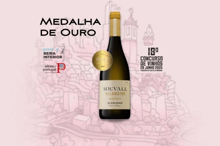 Vinho Souvall Villamayor Grande Reserva - Medalha de Ouro no 18.º Concurso de Vinhos da Beira Interior.